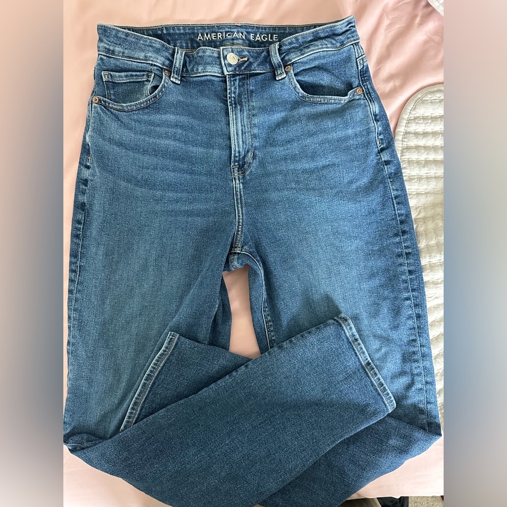 AE mom jeans